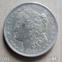 1921 Silver Dollar Morgan 