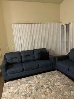 Blue Couches
