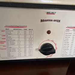 WEL BUILT ROASTER OVEN
