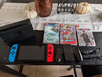 Nintendo Switch Bundle with 3 Games