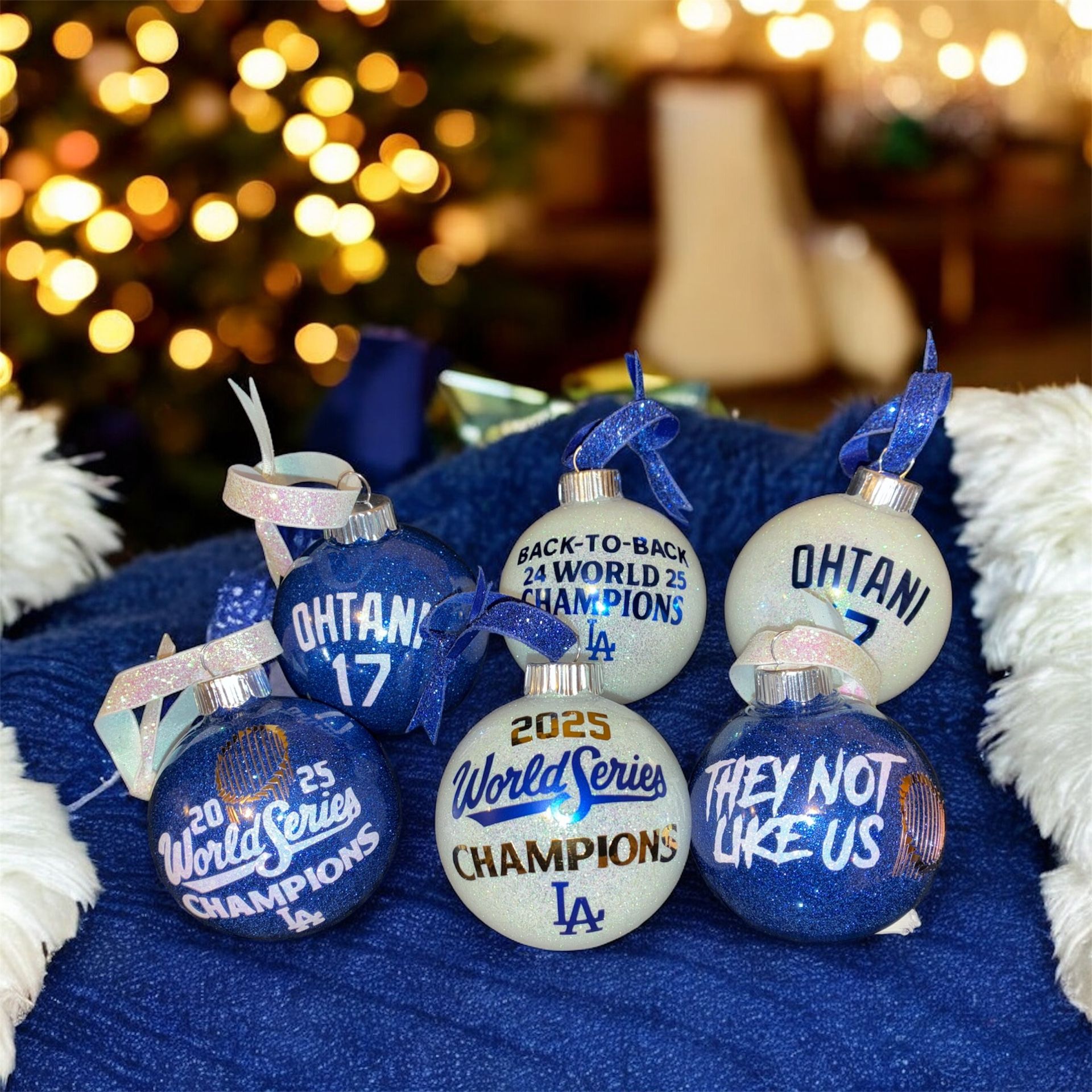 Dodgers Ornaments, LA Dodgers, Dodgers, Christmas Gifts