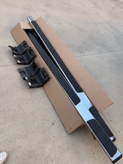 Truck Running Boards with Mounting Brackets