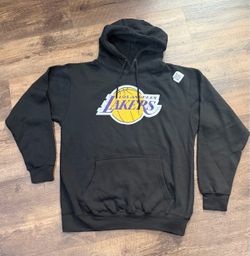 New FANATICS M Los Angeles Lakers Black Pullover Hoodie
