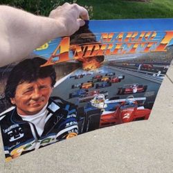 Mario Andretti Pinball Translite