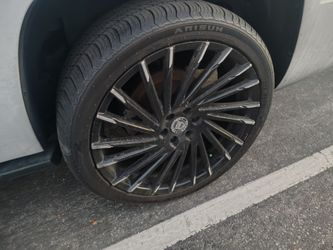 24 INCH WHEELS AND TIRES LEXARNI