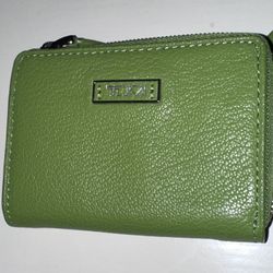 Green Tumi Wallet 