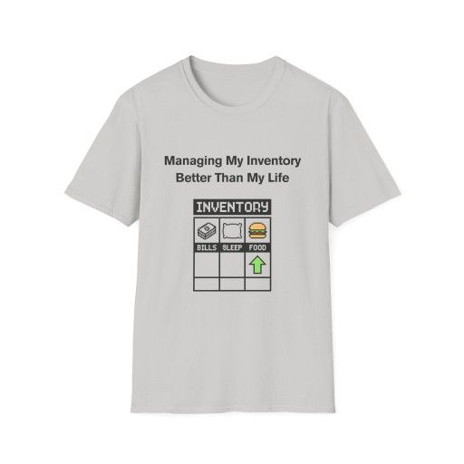 Gamer Inventory Management T-Shirt