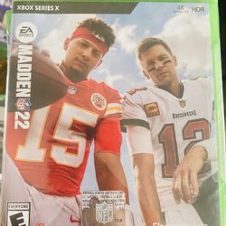 Xbox One Game NFL Madden 22
