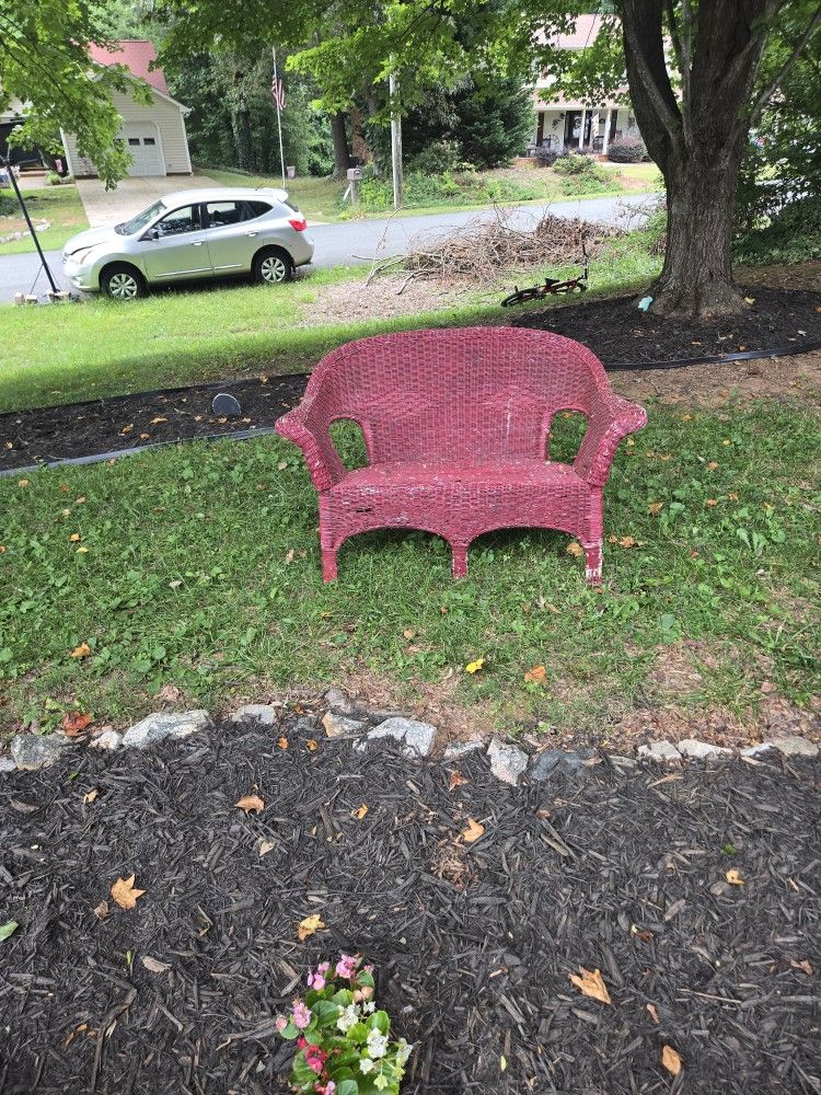 Free Wicker Patio Set