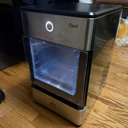 Opal Nugget Countertop Ice Maker Stainless Steel