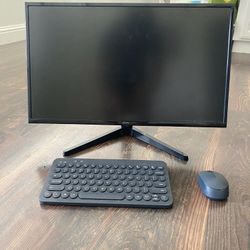 24” Monitor With Mouse And Key Board 
