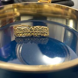 10k Gold ring “Last supper”