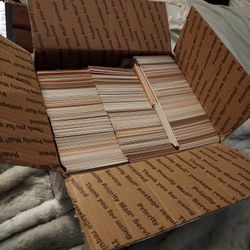 Over 1000 Baseball Cards