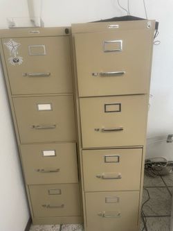 File cabinets