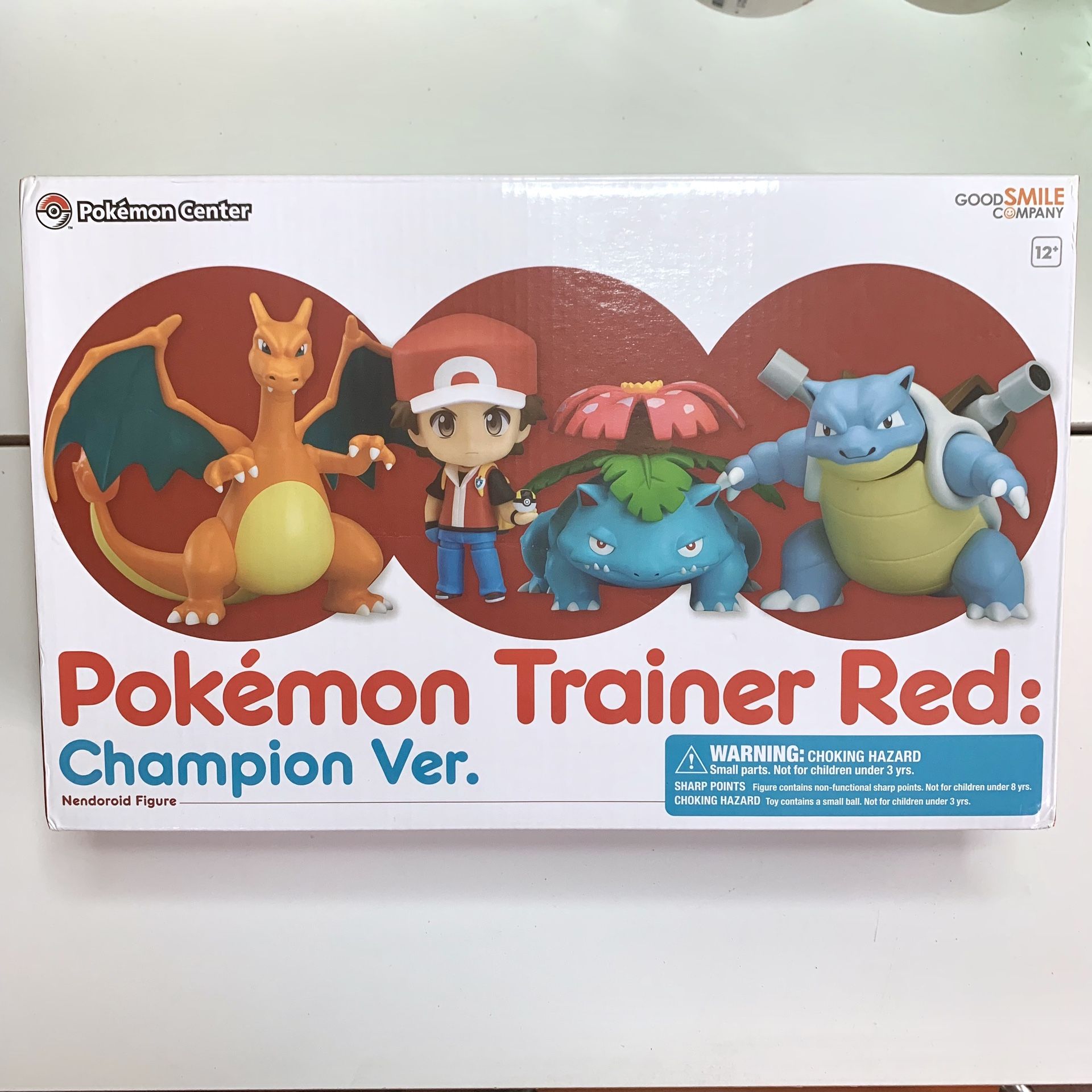 Nendoroid Red Posable Figure  Pokémon Center Official Site