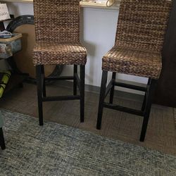 Pier 1 A Set Of Bar Height Stools