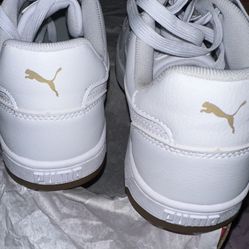 NEW |  Puma Caven 2.0 Trainers |  Sneaker |  White |  Juniors Size 6.5 US  |  New With Tags