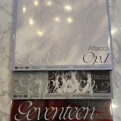 SEVENTEEN ALBUM ATTACCA OP.1, 2, & 3