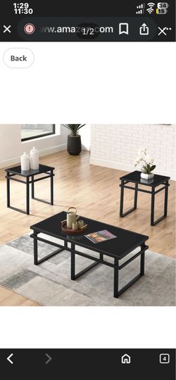 3 piece table set