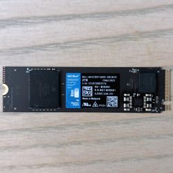 WD Blue SN5000 2TB NVMe 4.0 SSD