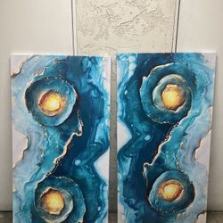 2 Big Canvas Pics 