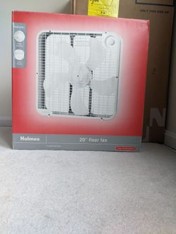 Holmes 20" Box Fan

Excellent condition.
Pickup only in Mayfield Heights. Thanks.