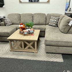 Sectional Sofa With Double Chaise 