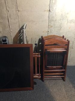 Table and chairs