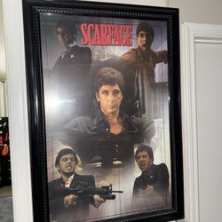 Scarface Framed Poster