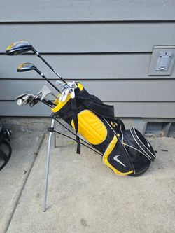 Used Nike Machspeed Jr Sq Jr Package Set Rh Yellow 7 Piece