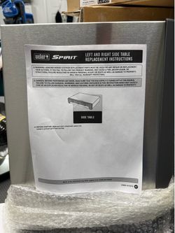 Weber Spirit Side Tables
