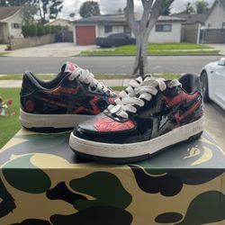 Bape X anti social social club collab shoe.