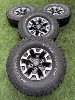Tacoma wheels + 285/75/16 tires