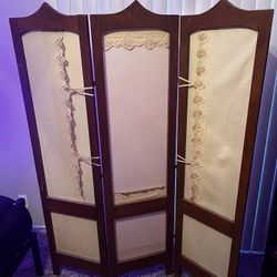 Vintage Dressing Screen