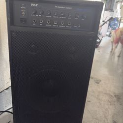 Pyle Bluetooth Portable PA Speaker With Built-in Rechargeable Battery