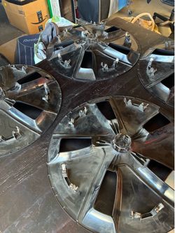 Tesla Model 3 Aero Dark Gray Hubcaps 18” 2017-2021, 1044271-00-A