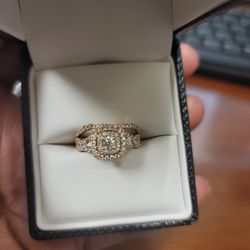 14k Rose Gold Engagement Ring