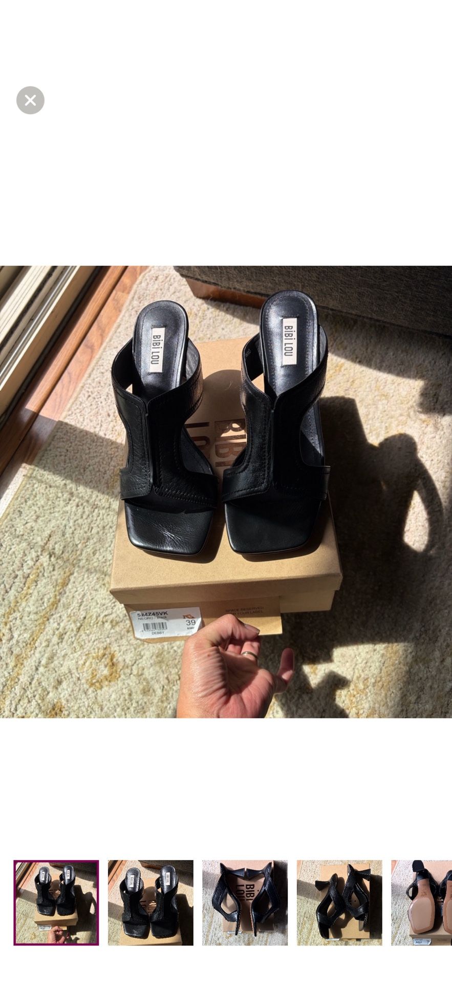 Bibi Lou Heeled Sandals 8.5