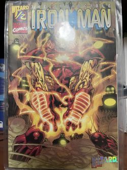 Wizard Iron Man Comic 