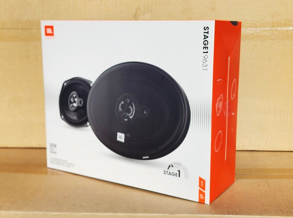 JBL Stage 1 Series 9631 Car Speakers Set 6x9 Inch 3-Way Coaxial Speaker System 300 Watts 🚨 Payment Options Available 🚨 No Credit Needed 🚨 