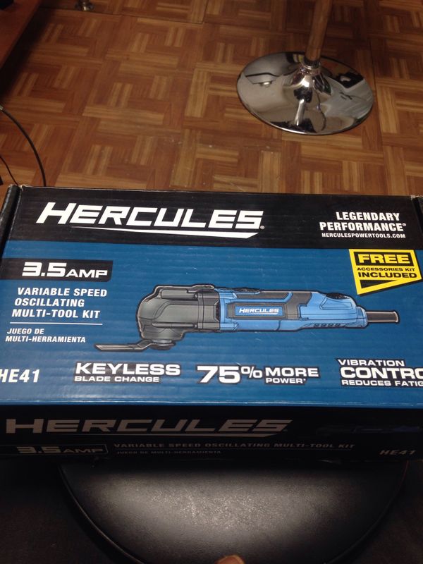 Hercules variable speed oscillating multitool kit for Sale in Pompano