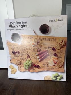 Totally Bamboo Destination Washington Cutting Board