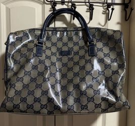 Gucci GG Crystal Canvas Large Tote Bag