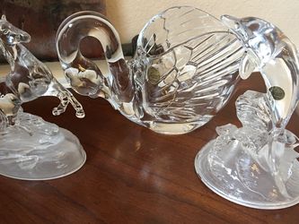 Crystal D’Arques Crystal Figurine Statues