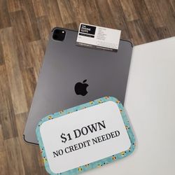 Apple IPad Pro 12.9 4th Gen 128GB Cellular Tablet - 90 DAY WARRANTY - $1 DOWN - NO CREDIT NEEDED 