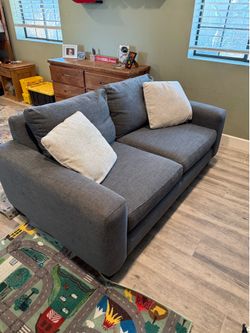 Gray sofa