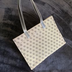 Dooney & Bourke D&B Canvas Monogram Medium Tote