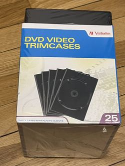 Verbatim 94837 DVD Video Trimcases 25-pack