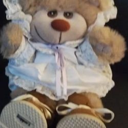 Vintage TRAPPERS Teddy Bear