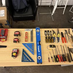 Handyman Tool Bundle - Milwaukee, Empire, Lenox, Irwin (20+ Pieces)